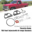 Drosselklappengehäuse-TBI-Einspritzdüsen-Kit, O-Ringe, Dichtungen für Chevy Trucks V6 V8 86-94