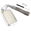 Lexus IS GS ES RX Legierung Aluminium TPU Soft Film Autoschlüssel Grau Fall Abdeckung