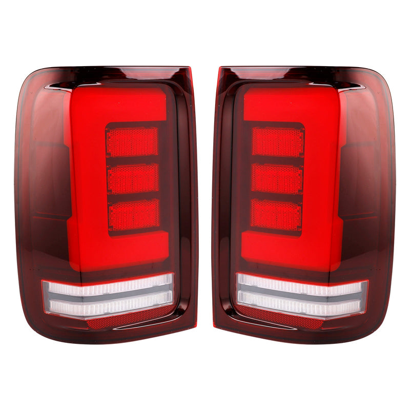 2008-2019 VW Amarok V6 LED-bakljus på baksidan och vänster, par av rött