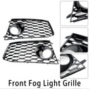 2014-2018 Audi RS7 Pair etupuskurin sumuvalolamppujen rungon säleikön suojat