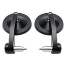 Pár motocyklů kulatý 7/8"" CNC tyčový konec Zpětná boční zrcátka Bobber Cafe Racer