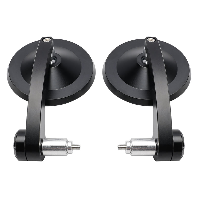 Pár motocyklů kulatý 7/8"" CNC tyčový konec Zpětná boční zrcátka Bobber Cafe Racer