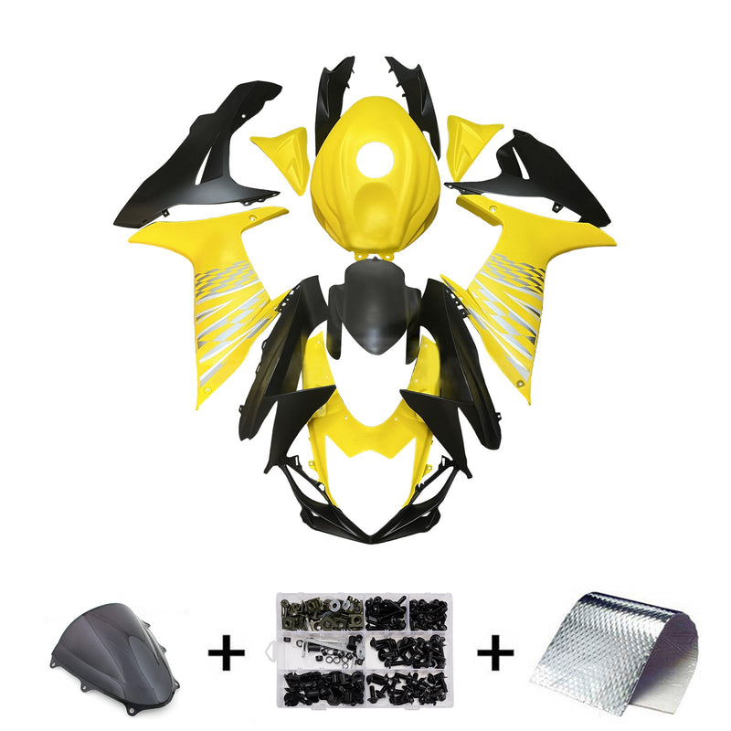 Spritzgussverkleidungssatz Karosserie Kunststoff ABS Für Suzuki GSXR 600/750 2011-2025 K11