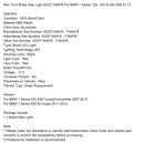 Rote dritte Bremsleuchte 63257164978 für BMW 1er 128i 135i M E82 E88