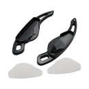 Hiilikuitutyylinen ohjauspyörän vaihteiston siipi, sovi Jaguar XF XEL F-Type