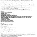 2016–2021 NISSAN MAXIMA Zierleiste für die hintere linke A-Säule 78873-9DJ1A