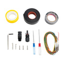 3 "72 V 1,2 KW Tiefbrunnen Solar Tauch Bohrloch Wasserpumpe Kopf 180 M