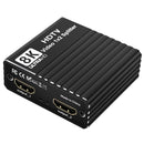 8K HDMI 1 zu 2 Splitter HD2.1 8K60hz/4K120hz/1080P240hz mit EDID Splitter 1x2
