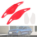 Lenkrad-Schaltwippen-Erweiterungen für BMW G05 X5 F95 X5M G07 X7 G22 Rot