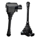 2017–2020 Nissan Titan 5.6L V8 8X Zündspule &amp; Zündkerze UF812 UF813