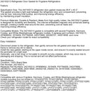 241872513 Kühlschranktürdichtung für Frigidaire Kenmore 242193213 5304439521