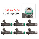 6 Stück Einspritzdüsen für Nissan Altima 3.5L VQ35DE VK45DE 02-05 16600-AE060
