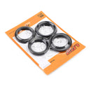 Juego de retenes de aceite de horquilla con tapones antipolvo para Honda Shadow VT750C 04-16 FSC600 01-13
