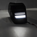 Luces traseras secuenciales animadas negras para Toyota 4Runner (2010–2024), 2 piezas, luces traseras LED, 12 W