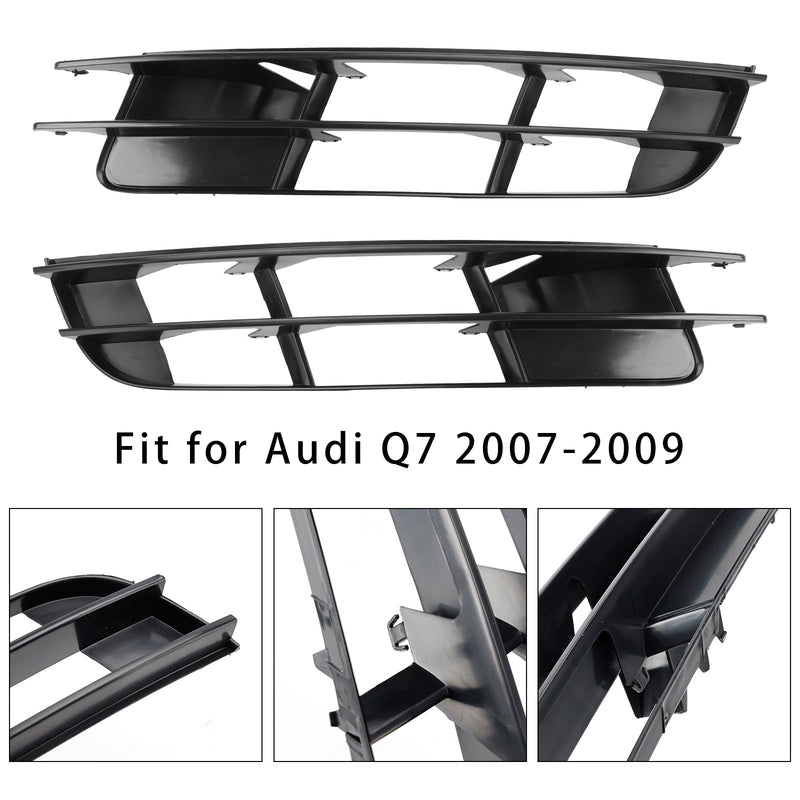2007–2009 Audi Q7 1 Pari etukerroksen sauvan sumuvalot Grillin kannen aukko 4L0807681