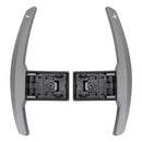 Schaltwippenverlängerung für BMW F-Serie F30 F31 F32 F10 X3 X5 Aluminium Grau