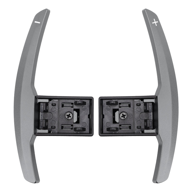 Schaltwippenverlängerung für BMW F-Serie F30 F31 F32 F10 X3 X5 Aluminium Grau