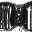 2022-2025 BMW X3 G01 X4 G02 Doppellamellen-Nierengrill, glänzend schwarz