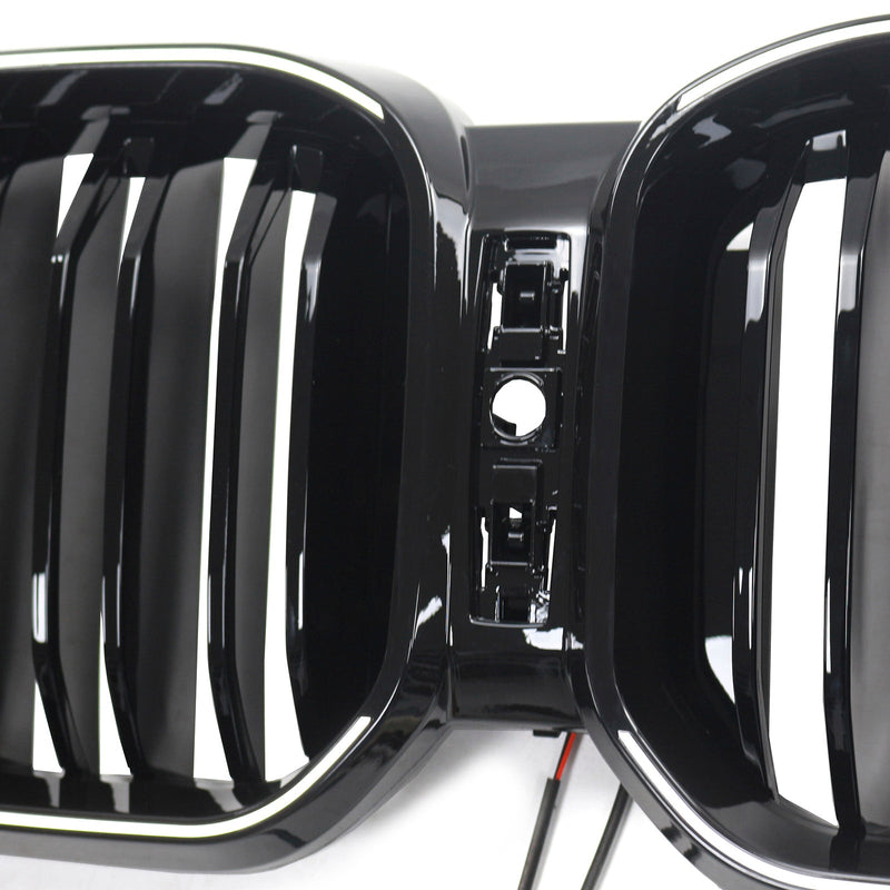 2022-2025 BMW X3 G01 X4 G02 Doppellamellen-Nierengrill, glänzend schwarz