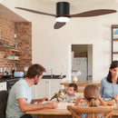 Fernbedienung/App-Steuerung 42" Deckenventilator mit Licht dimmbare LED DC-Motor