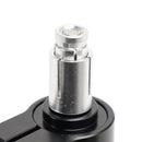 2x Motorrad Rückspiegel Lenkerendenspiegel Rund Blau Glas 7/8" Spiegel E-geprüft