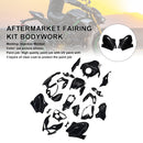 Ruiskuvalettu suojussarja Kawasaki Z900 2025-2026:lle