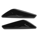 BMW X3 F25 X4 F26 Kotflügel vorne links + rechts, schwarze Zierleiste 51117338569 + 51117338570