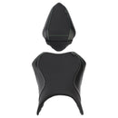 2024-2025 Für Kawasaki Ninja 500 Z500 Raider Soziuskissen-Set vorne &amp; hinten, Schwarz 1