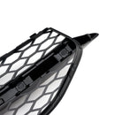 2012–2015 Audi A7 S-Line S7 schwarz Frontstoßstange Nebelscheinwerfer Kühlergrill Abdeckung Blende