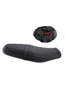 Fahrer Beifahrersitz Vorne Hinten Kissen Unten Schwarzc Für Street Twin Speed Twin BraunC