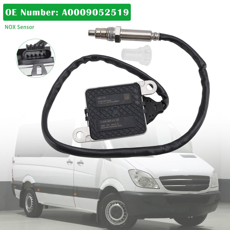06.2006–12.2018 MERCEDES-BENZ Sprinter 3-T Kastenwagen (W906) NOX-Sensor Sauerstoffsensor A0009052519