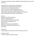 2016-2018 Mercedes-Benz E-Klasse W213 Controller-Touchpad-Baugruppe 2139008109