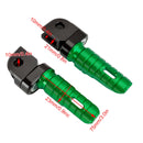 Front Footrost Footrests Fit for Kawasaki ZX-4R ZX-4RR 24-25 Ninja 400 2018-2024