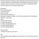 1 kawałek wtryskiwacza paliwa 23250-0S020 odpowiedni dla Toyota Tundra Sequoia 4.6L 5,7L 2008-2019