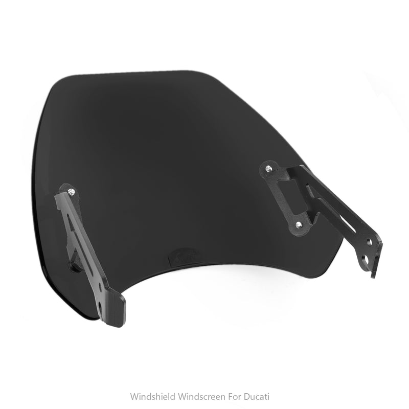 Motorrad Windschild Windschutzscheibe für Ducati Scrambler 2015-2018