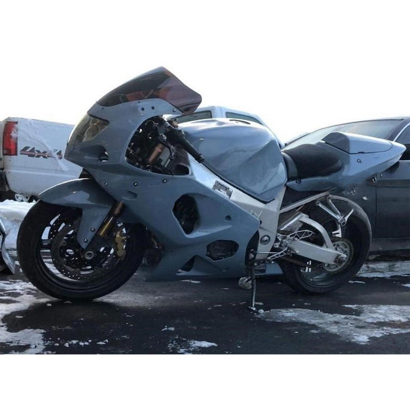 2000-2002 Suzuki GSXR1000 K1 K2 försäljningssats för insprutning kaross plast ABS