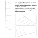 Reemplazo AP5951430 WP8051250 Fila de púas del lavavajillas W10728160 Para Kenmore/KA/Maytag