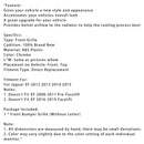 2012–2015 Jaguar XF XF-R styl mřížky mřížky v přední patře Chrome