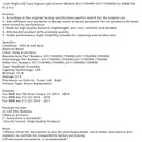 Links + Rechts LED Blinker Licht Control Modul Für BMW F06 F12 F13