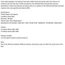 2002–2006 Nissan Altima Sentra 2,5 l, 4-teilig, Einspritzdüse 195500–4390