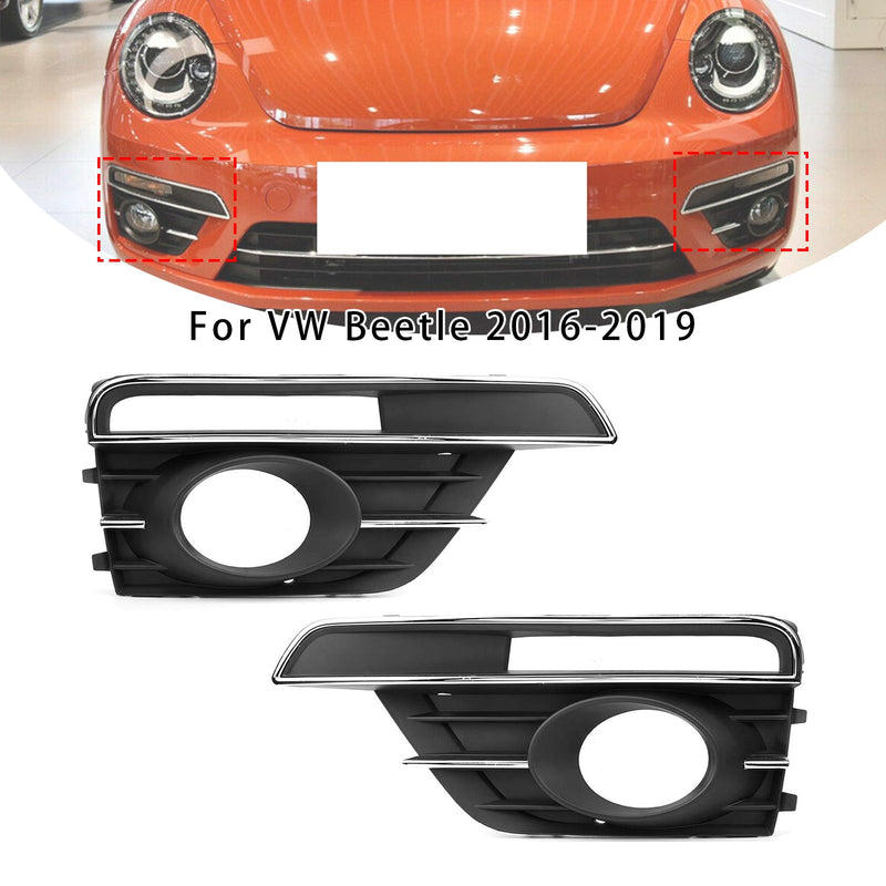 2016–2019 VW Beetle -pari etumatkan sumuvalot Grill -kannen aukko