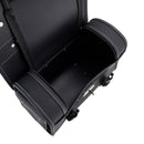 Universal Satteltasche Seite Aufbewahrungstasche Pannier Gepäck Pu Für Motorrad Schwarz