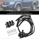 2001-2008 F-150 V6 4,2L sytytyspuola + 6 sytytystulppaa + 6 kaapelia FD498 5F2Z-12029-AD 1F2118100