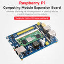 Raspberry Pi Compute Module Erweiterungsplatine für CM4S/CM3/3Lite/3+/3+Lite Anwendbare Basisplatine POE-Stromversorgung