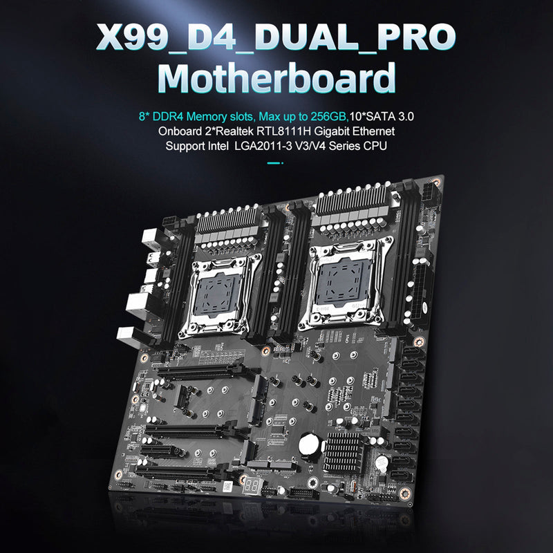 X99 Dual-Kanal Motherboard PRO Desktop-Computer Motherboard LGA2011-3 V3/V4