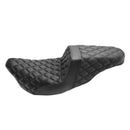 2008-2023 Street Glide EFI FLHX Ersetzen Sie den vorderen und hinteren Fahrer-Beifahrersitz in Schwarz