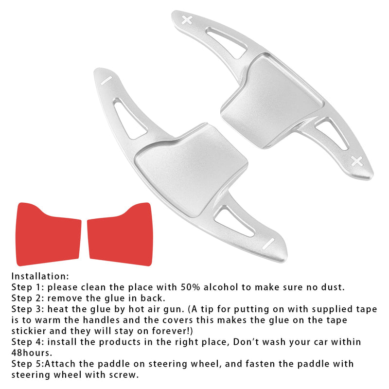 2013–2019 Ford Explorer Lenkrad-Schaltwippen-Verlängerung für Aluminium