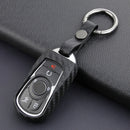 Autoschlüsselhülle aus Leder und Silikon mit Schnalle für Buick