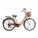 7 Speed ​​​​26" Spoke Wheel Cruiser Bicycle Naisten Polkupyörän Tyttöjen City Bike Cream