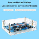 BananaPi Openwrtone Shell Acryl Transparent Schutzhülle Externe Antenne